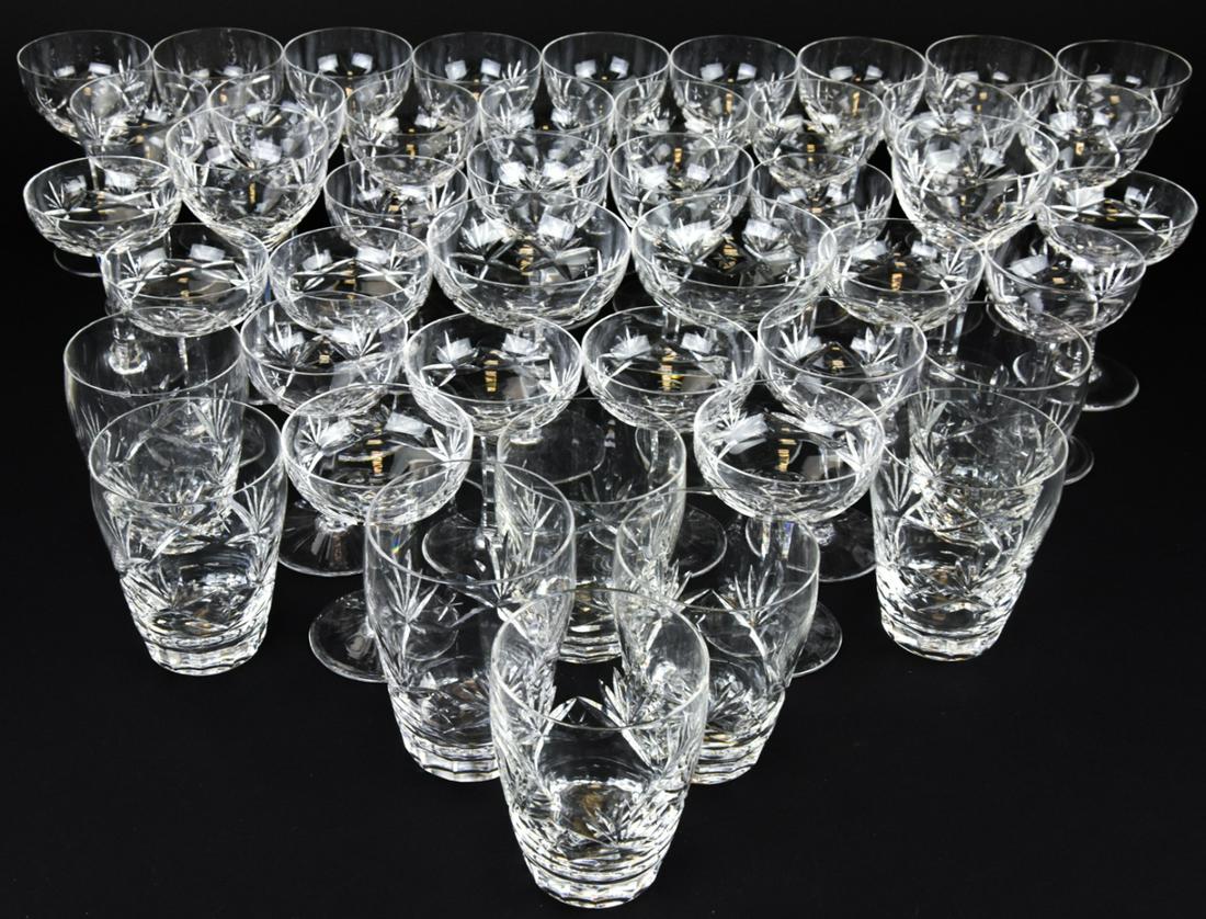 Set Cut Crystal Stemware (1 of 9)