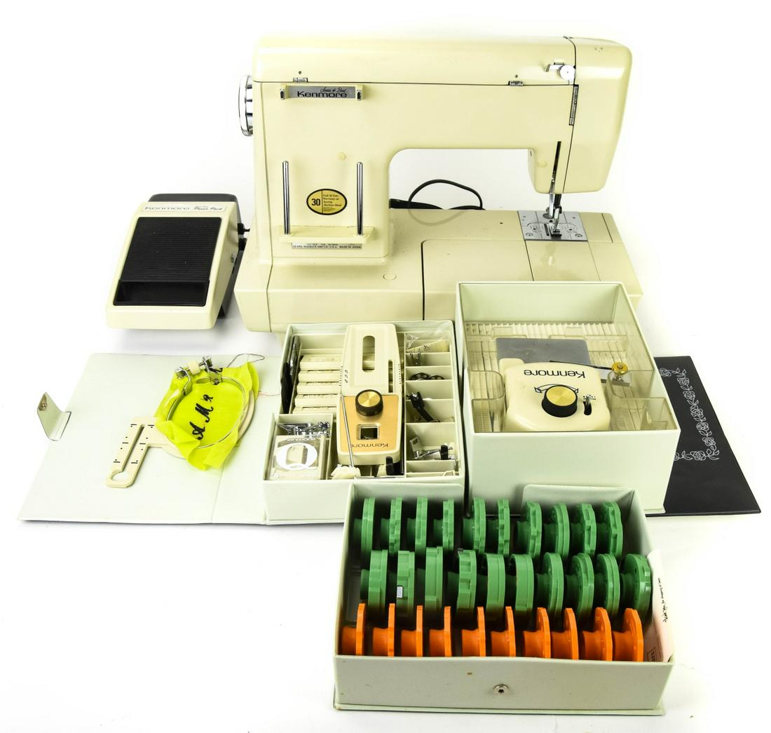 Kenmore Sewing Machine & Monogram Templates (1 of 8)