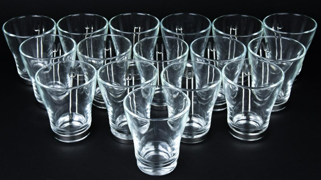 Lot Vitrosax Clear Glass Italian Cappuccino Cups (1 of 8)