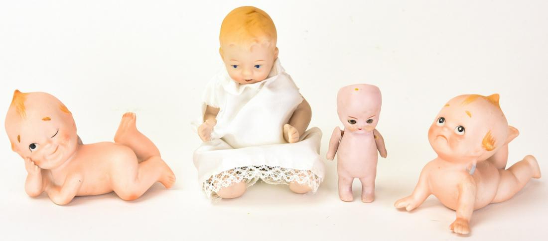 Collection Of All Bisque & Kewpie Dollhouse Dolls (1 of 9)