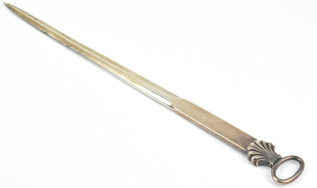 Sterling Silver Vintage Ankh Letter Opener