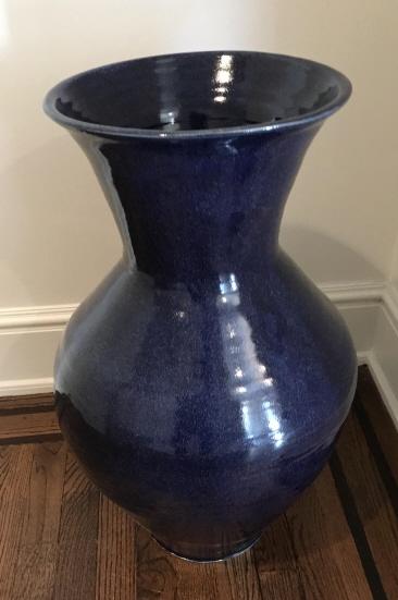 Large Contemporary Handmade Art Pottery Vase (1 of 2)