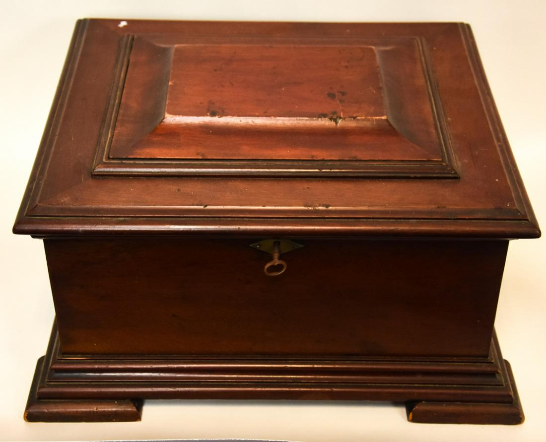 Antique Working Mira Disc Music Box & Records (1 of 9)