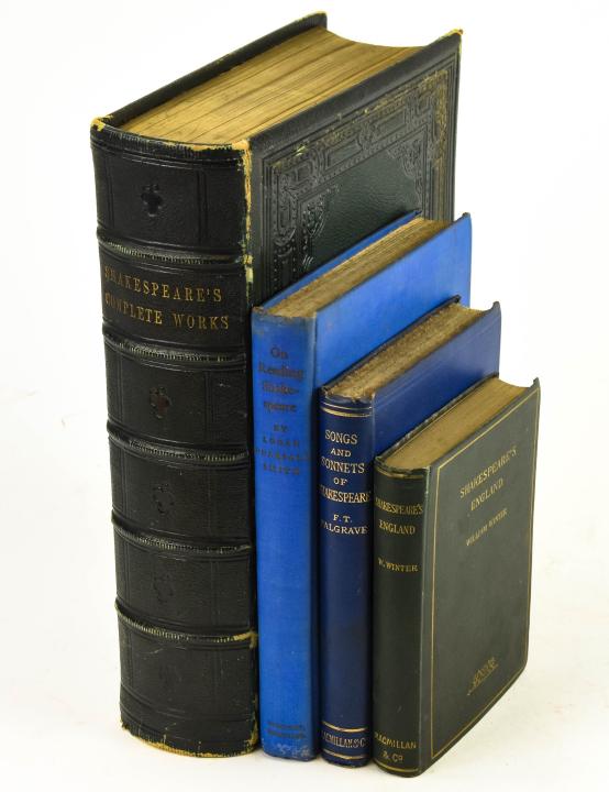 Lot Antique Late 19th C Shakespeare Complete Works (1 of 10)