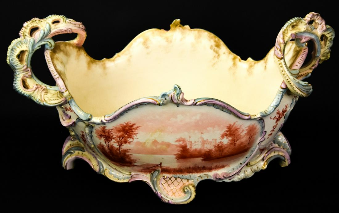 19th C. Berlin Schumann Majestic Centerpiece Bowl (1 of 9)