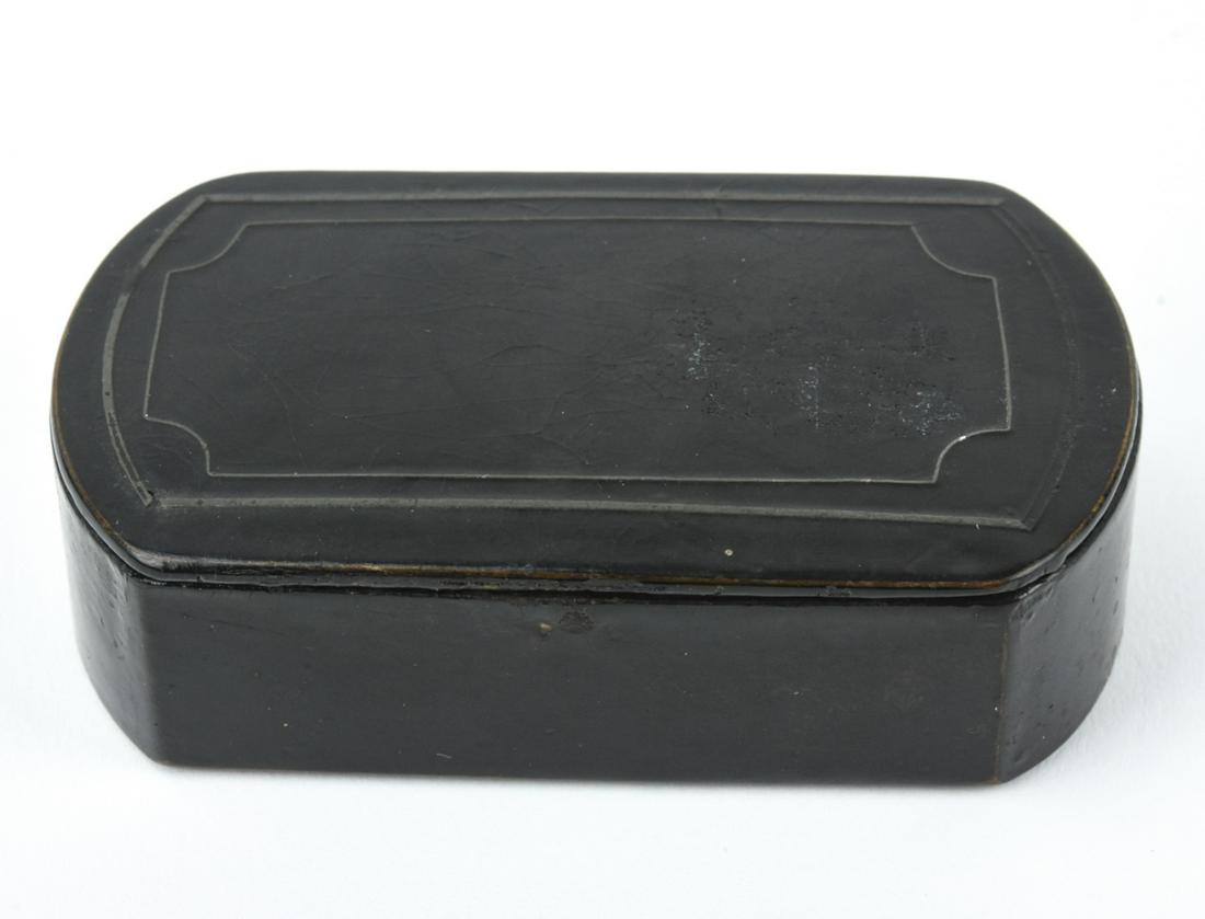 Antique 18th C Georgian Era Snuff Box w Inlay (1 of 7)