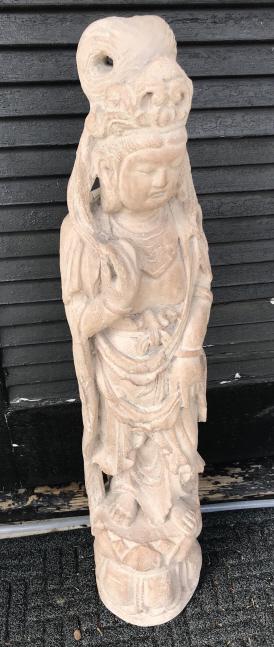 Large Scale Standing Female Buddha Statue (1 of 3)