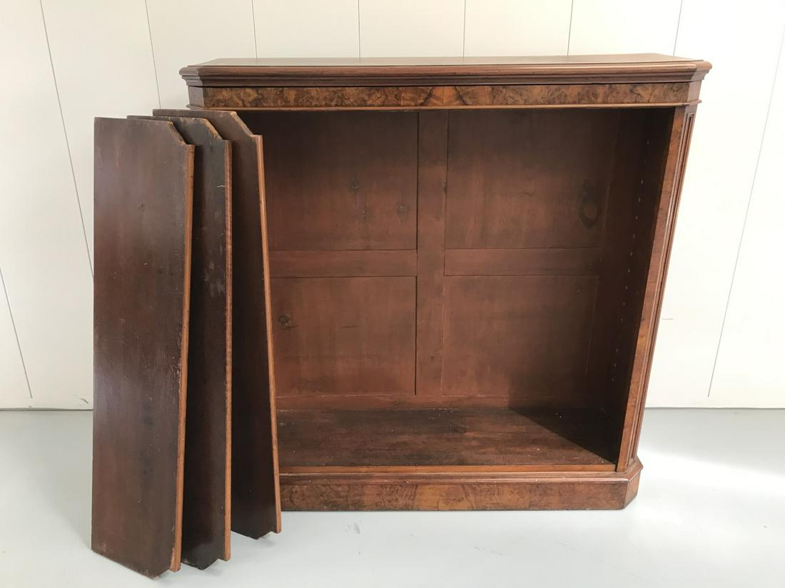 Antique Burled Bookshelf (1 of 9)