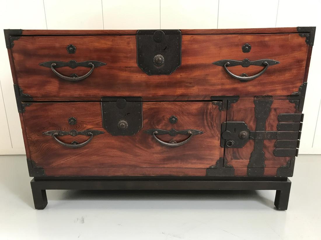 Antique Japanese Tansu Chest (1 of 10)