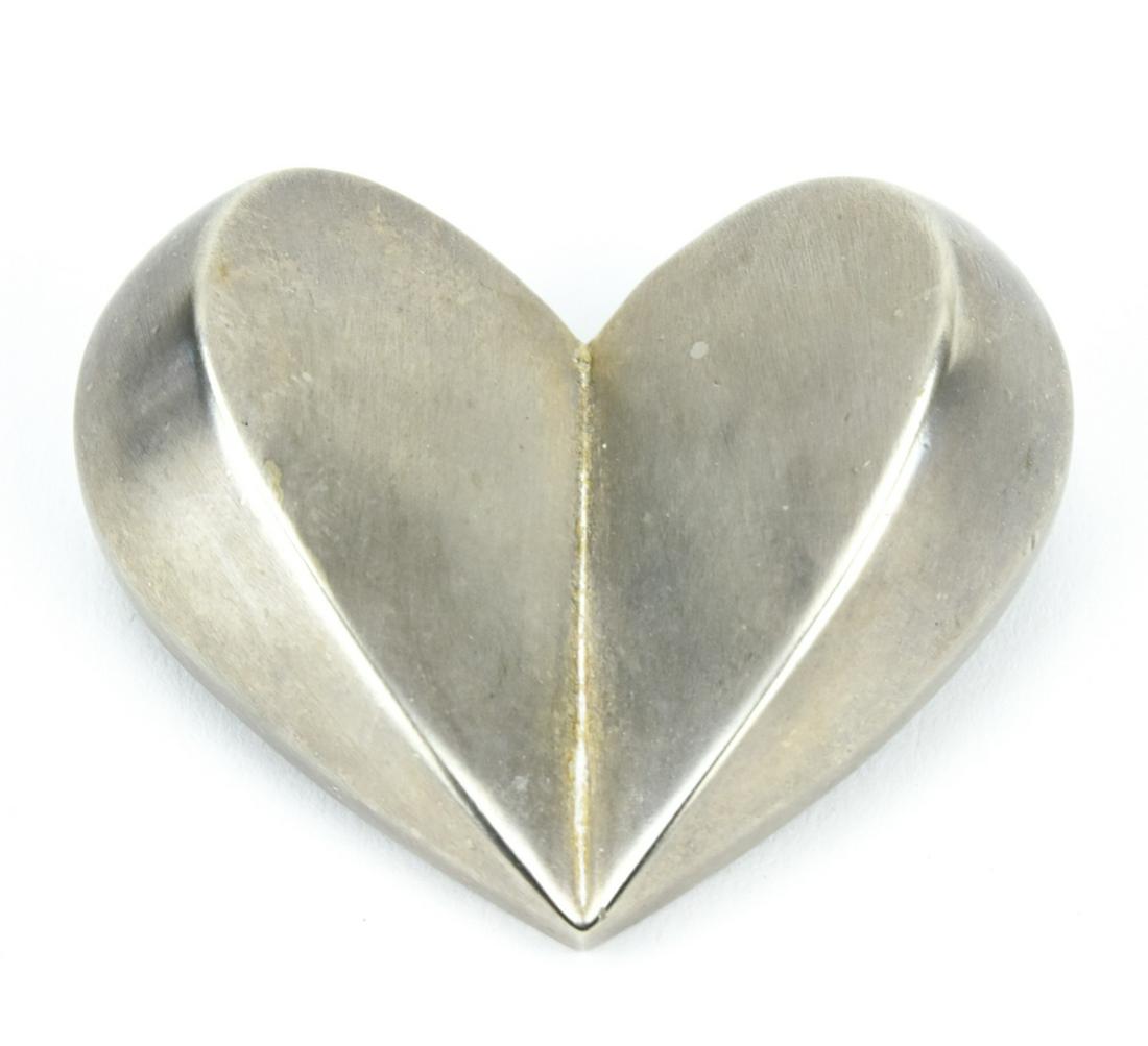 Vintage Givenchy Heart Motif Brooch (1 of 6)
