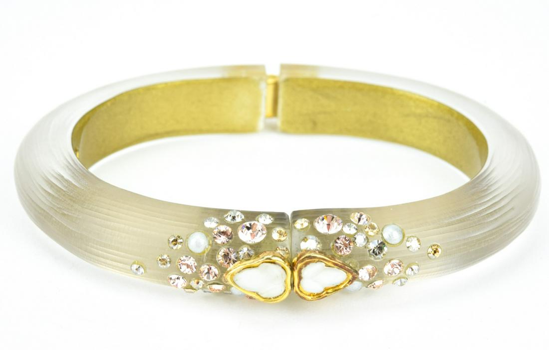 Alexis Bittar Acrylic Bangle Bracelet (1 of 8)