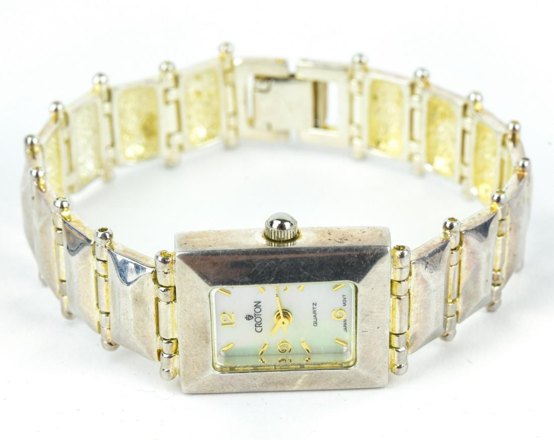 Croton Sterling Silver Women's Watch Bracelet (1 of 8)