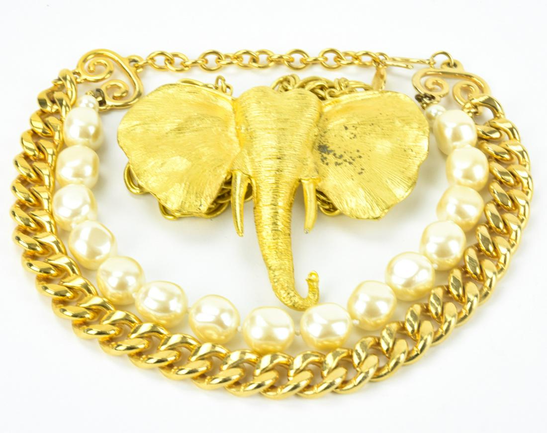 Pair of Costume Statement Necklaces (1 of 9)