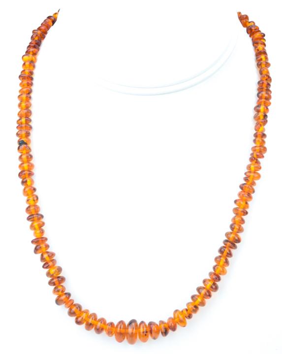 Estate 14kt Gold & Baltic Amber Necklace (1 of 7)