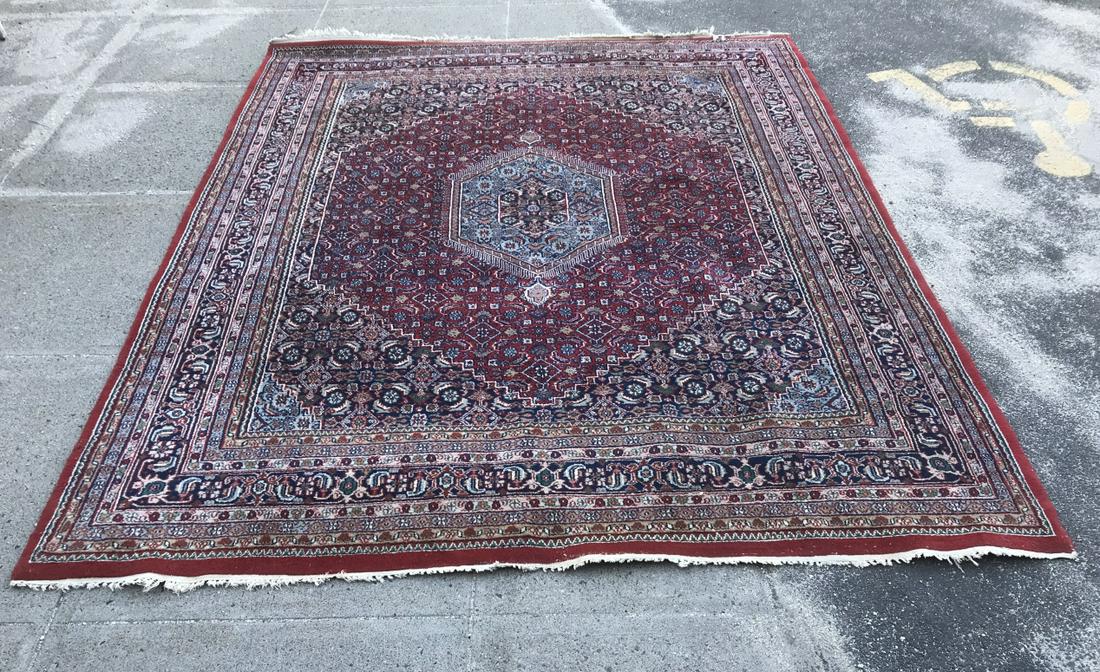 Persian Center Medallion Hand Knotted Wool Carpet (1 of 9)