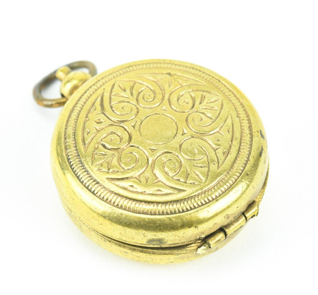 Antique Chatelaine Coin Holder Locket Pendant (1 of 6)