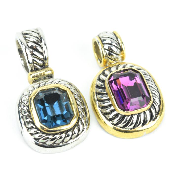 Two David Yurman Style Necklace Pendants (1 of 6)