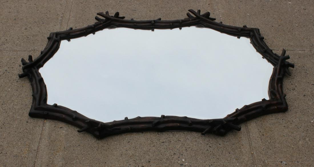Faux Branch Adirondack Beveled Mirror (1 of 4)