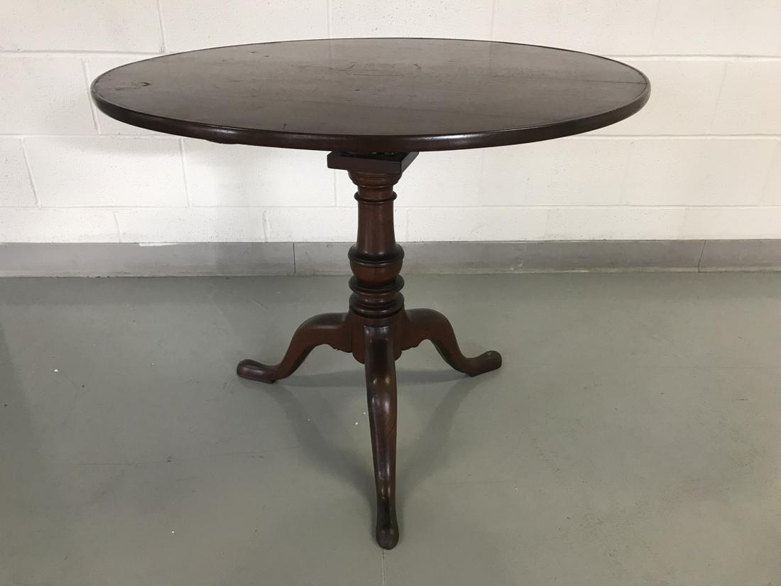 Queen Anne Style Flip Top Table (1 of 9)