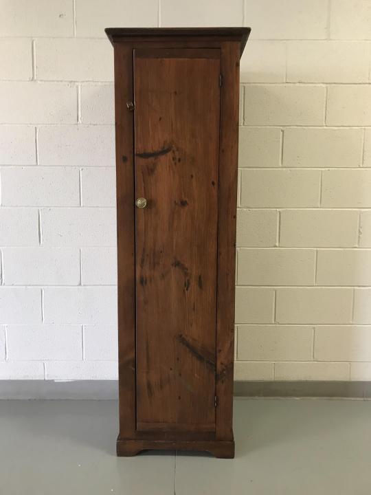 Antique 19th C American Country Chimney Cupboard (1 of 7)