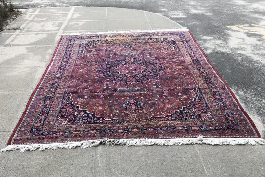 Oriental Center Medallion Hand Knotted Wool Carpet (1 of 10)