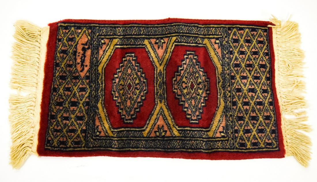 Oriental Hand Knotted Wool Prayer Rug (1 of 8)