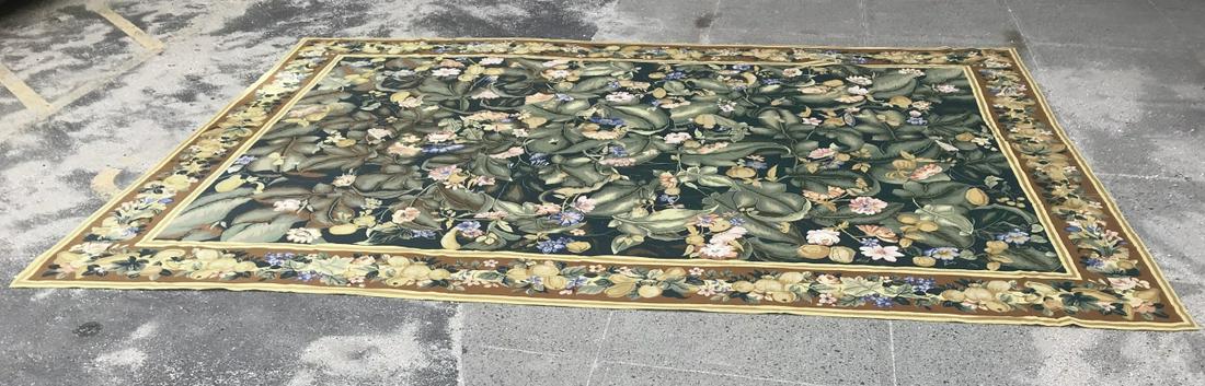 Aubusson Floral & Fruit Motif Carpet (1 of 9)