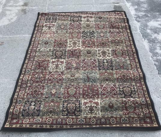 Hand Knotted Wool Persian Garden Carpet (1 of 6)