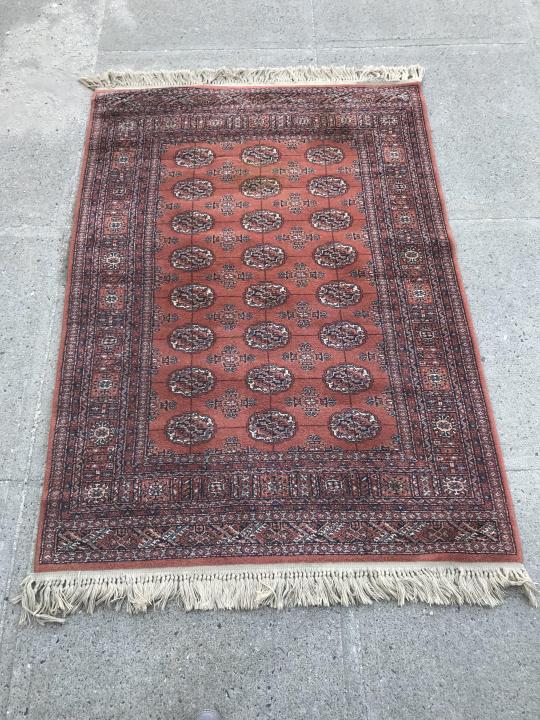 Hand Knotted Wool Persian Carpet Gul Medallion (1 of 6)