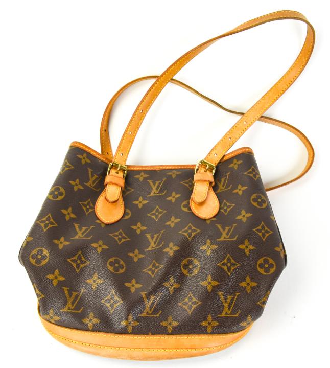 Louis Vuitton Canvas Monogram Satchel Hand Bag (1 of 7)