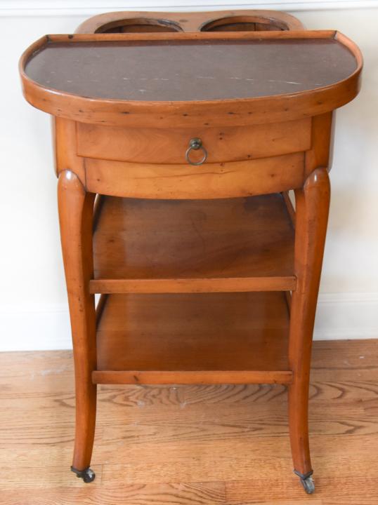 Antique 19th C French Marble Top Rafraichissoir (1 of 5)