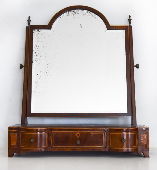 Antique 19th C English Shaving Stand (1 of 7)