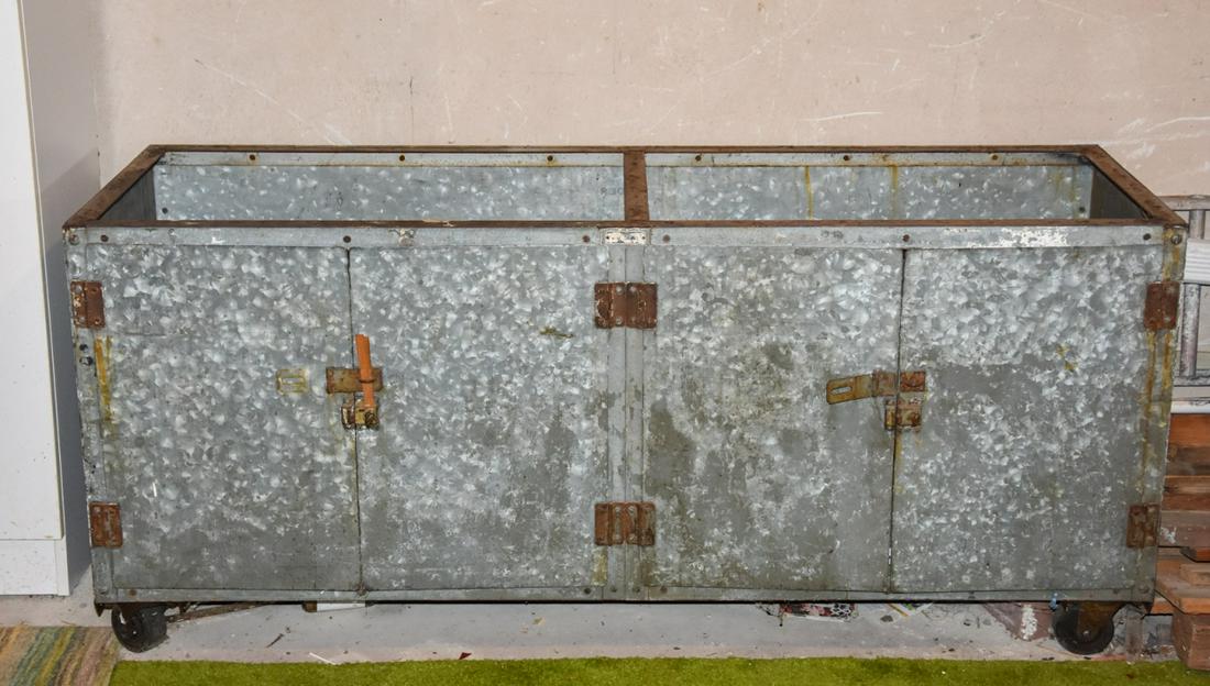 Galvanized storage cabinet deals