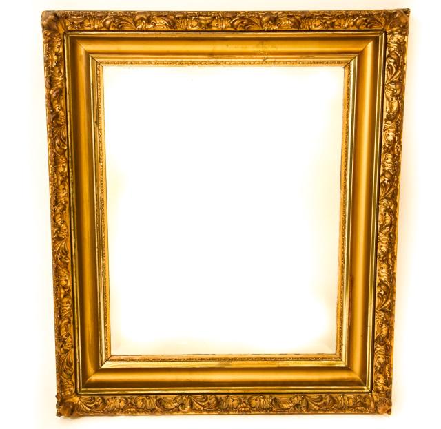 Gilt Carved Italian Rococo Beveled Mirror (1 of 8)