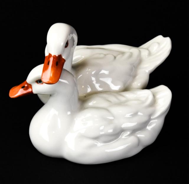 Herend Hand Painted Porcelain "Pair of Ducks" (1 of 8)