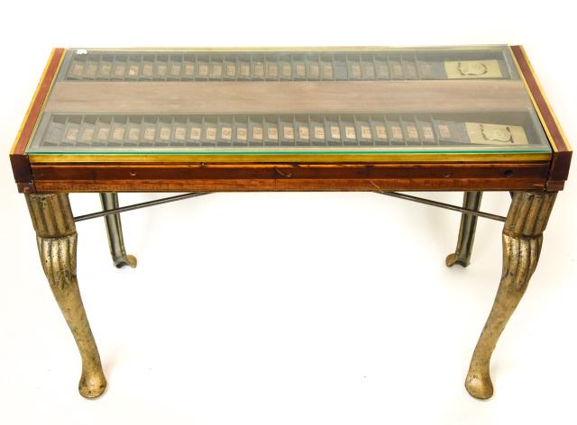 Artisan Made Steampunk Cast Iron Coffee Table (1 of 10)