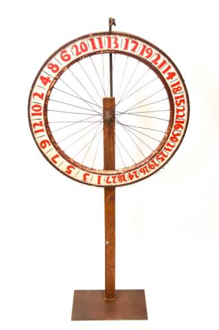 Antique Circus / Country Fair Wheel of Chance (1 of 10)