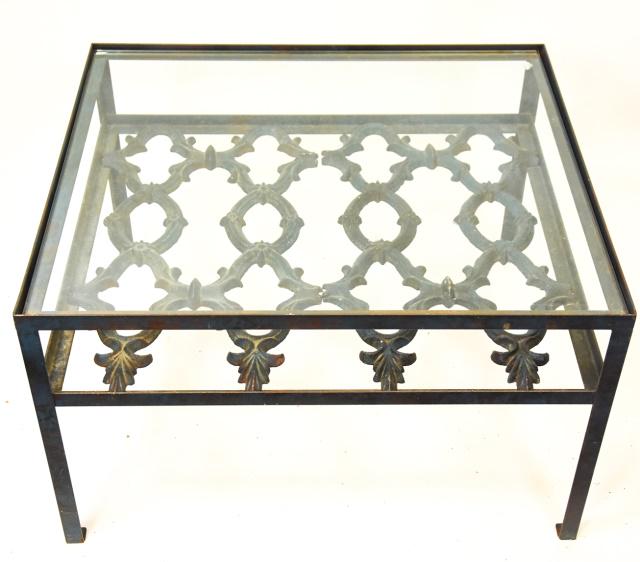Hand Wrought  Architectural Salvage Coffee Table (1 of 7)
