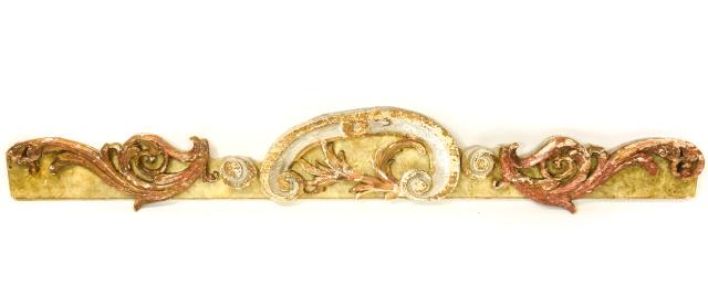Antique Rococo Architectural Salvage Carved Plaque (1 of 7)