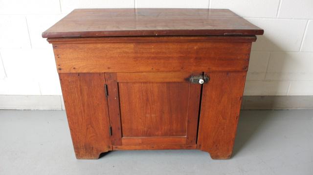 Antique American Country Walnut Flip Top Dry Sink (1 of 10)
