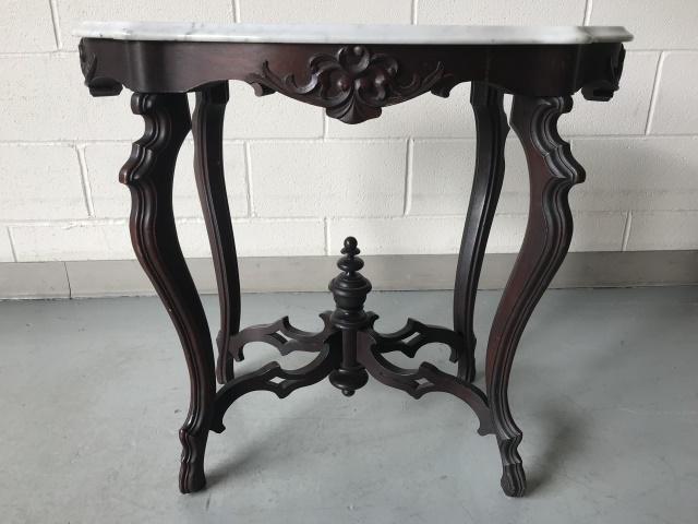 Klauder & Deginter Antique Victorian Marble Table (1 of 6)