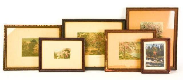 Lot Wallace Nutting Hand Colored Photo Lithographs (1 of 10)