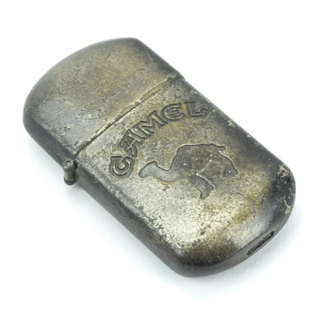 Vintage Silver Tone Camel Advertising Lighter (1 of 7)