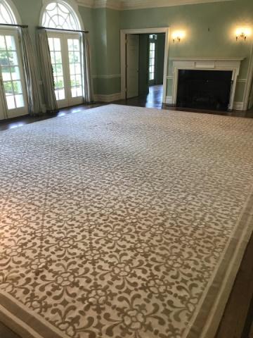 Large Scale Custom Made French Style Stark Carpet (1 of 7)