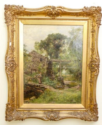 Framed Henry John Yeend King Oil Painting (1 of 3)
