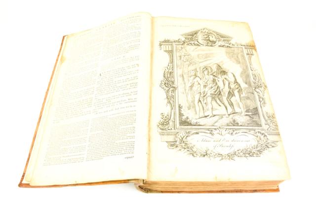 Baskerville 1769 Leather Bound Bible in Sleeve (1 of 10)