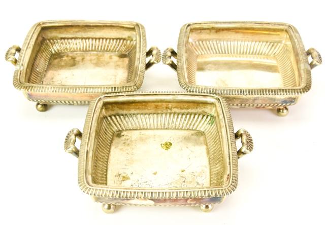 Three Tiffany & Co Silver Soldered Footed Dish (1 of 9)