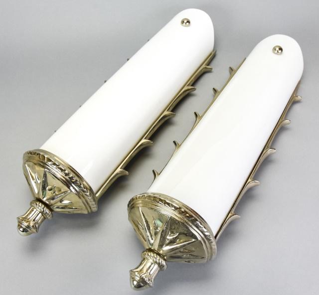 Pair Urban Archeology Art Deco Style Sconces (1 of 10)