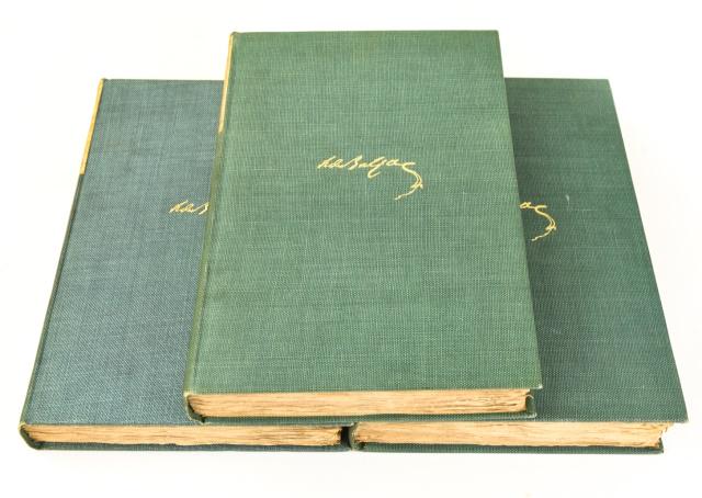 Antique 19th C La Comedie Humaine Honoré de Balzac (1 of 10)