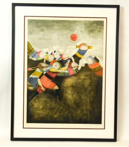 G. Rodo Boulanger Contemporary Sport Lithograph (1 of 8)